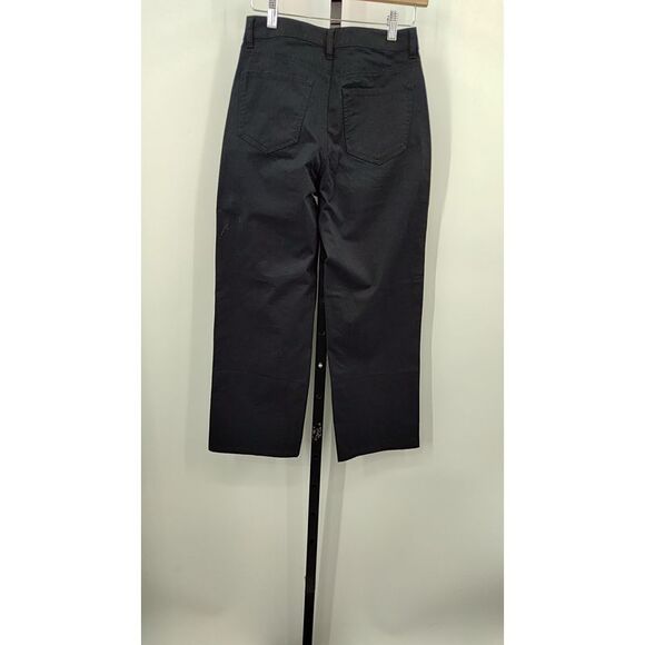 Quince Black Wide-Leg Cropped Pants - Picture 3 of 3